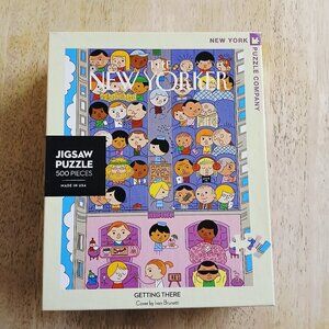 New York Puzzle Company Getting There Jigsaw Puzzle, 500 Pieces